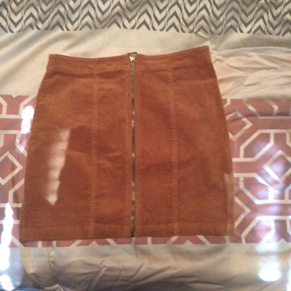 Camel colored skirt